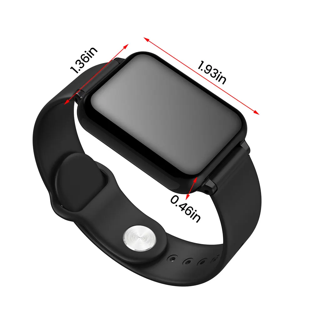 B57 Смарт часы мужские наручные кровяное давление Bokep Indonesia Erkek Kol Saati Gtr Amazfit Часы
