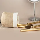 Цветочный горшок из крафт-бумаги, пальто, офисный креативный Настольный ящик для хранения растений, косметичка, многофункциональная сумка для хранения