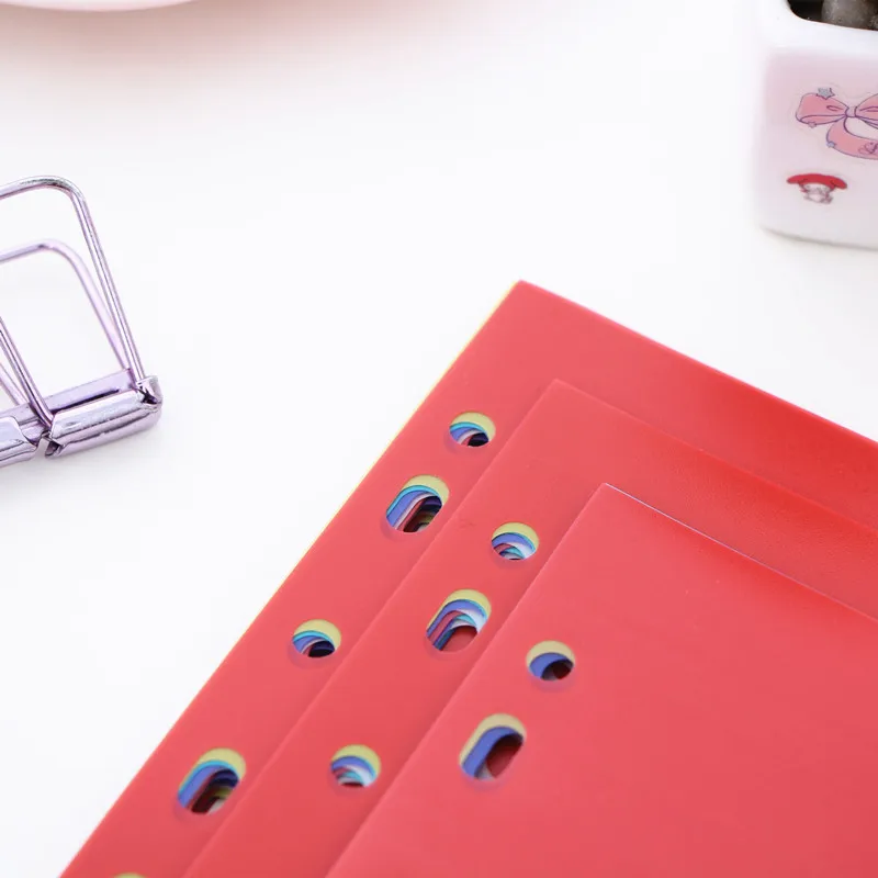 Индексные перегородки A4 12 листов цветные офисные и школьные принадлежности