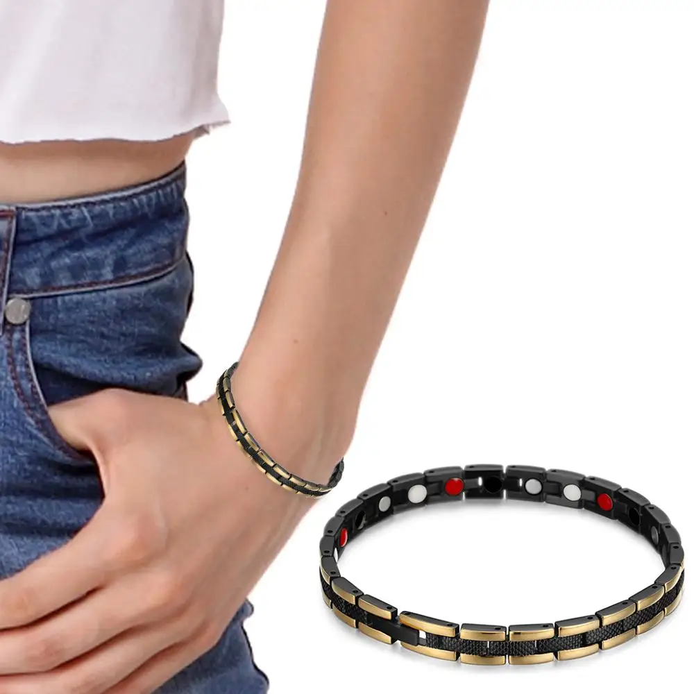 Welmag модные терапевтические браслеты для женщин с элементами здравоохранения