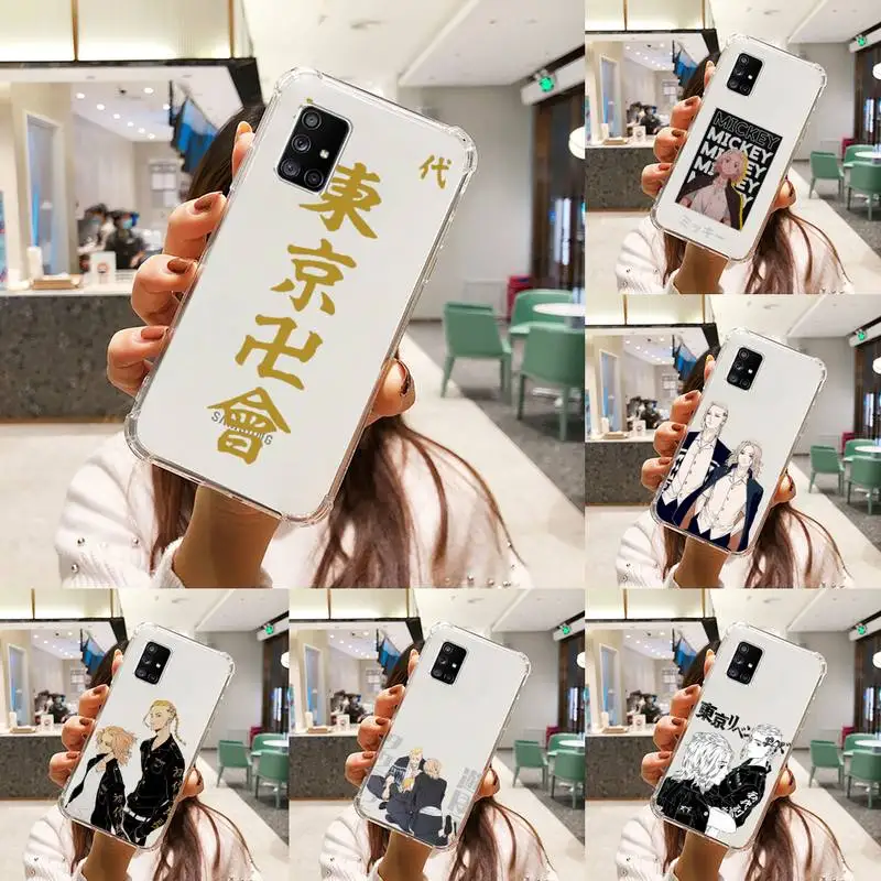 

Tokyo Avengers Phone Case Transparent For Samsung S 10 9 20 11 7 8 21 6 P Edge PLUS ULTRA 4G 5G