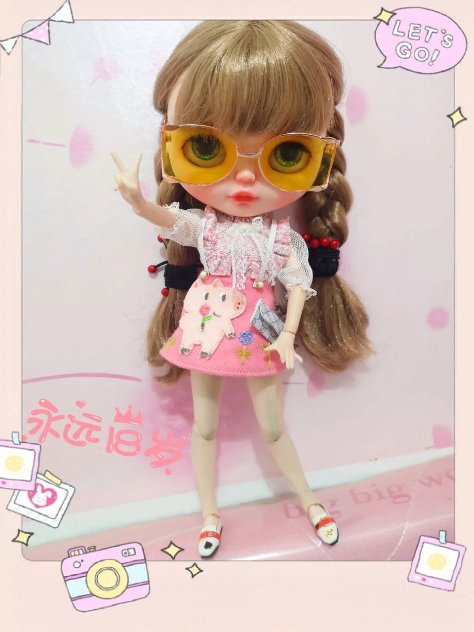 Изготовленная на заказ Мини игрушечная обувь для куклы 1/6 BJD/30 см кукла/для blyth OB11