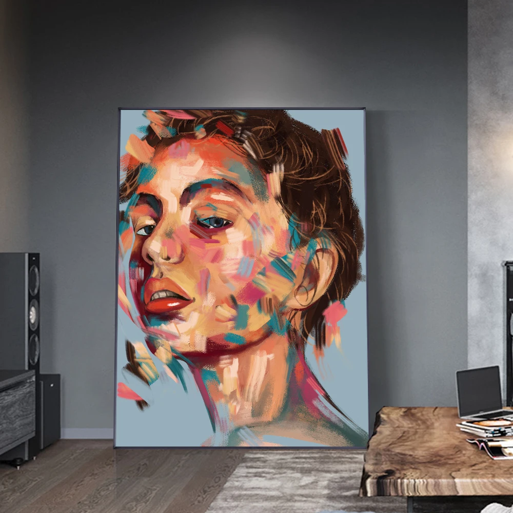 

Наборы для алмазной живописи для взрослых, граффити, искусство, портрет, Женская Алмазная вышивка, вышивка крестиком, мозаика, загадка, рожд...