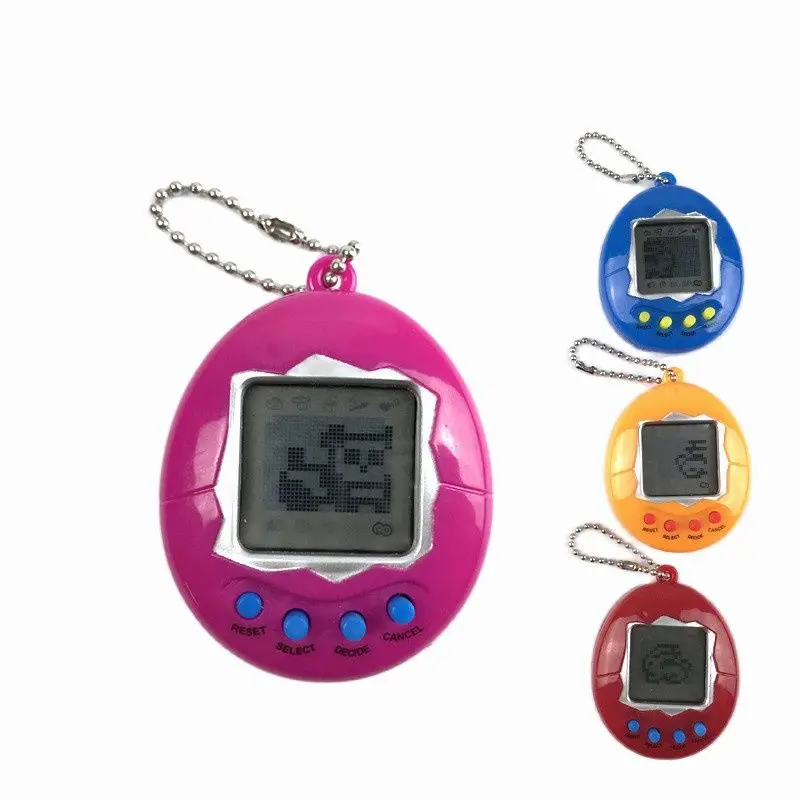 

Электронный подарок для домашних животных Tamagotchi, 1 шт., брелок, игрушки для домашних животных, подарок на Рождество, развивающая забавная нос...