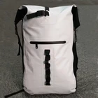 Водонепроницаемая сумка-рюкзак с откидной крышкой и передним карманом на молнии для каякинга, каноэ, рафтинга, катания на лодках, езды на велосипеде, рафтинга, рыбалки