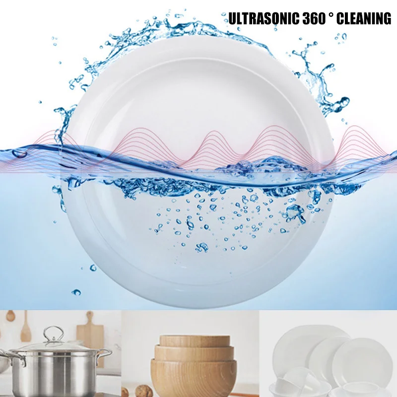 

Mini Portable Dishwasher Lazy USB Home Kitchen Cleaning Tool Creative Gift Ultrasonic Fruit and Vegetable Tableware Cleaner