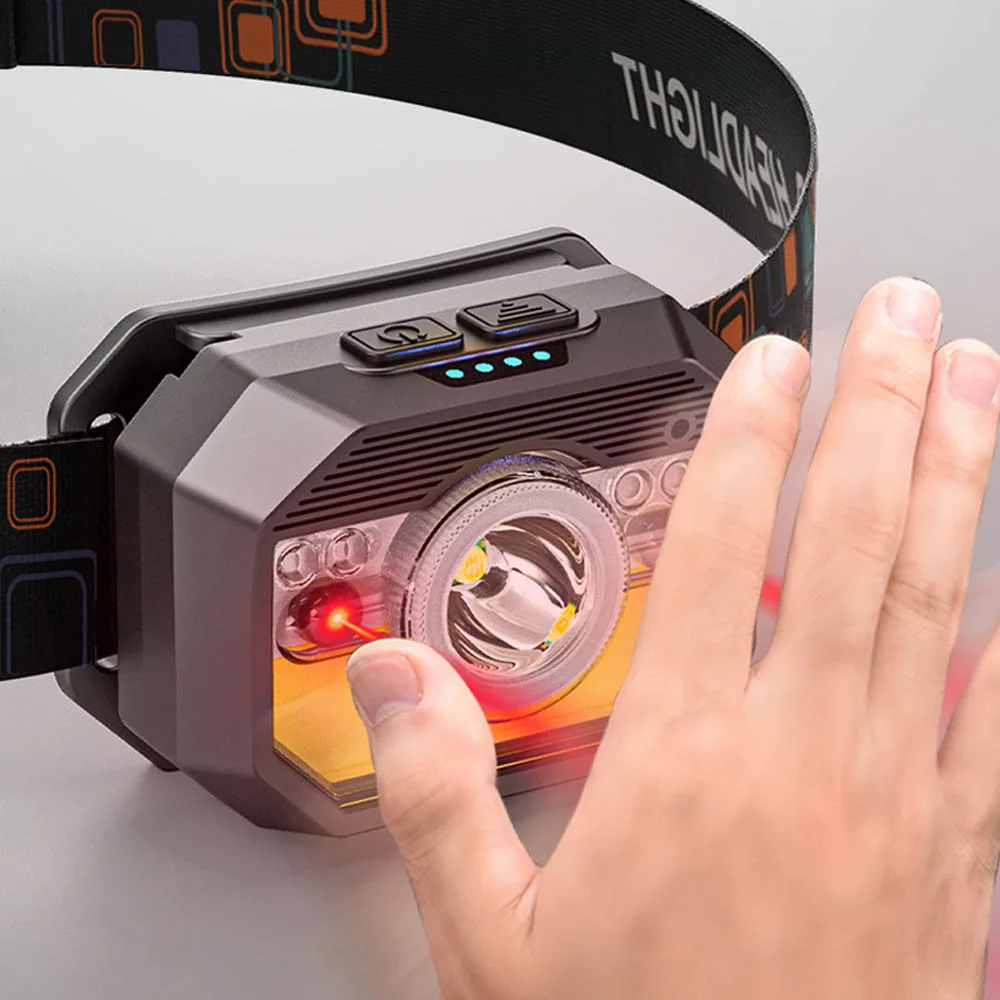 

Portable USB Rechargeable LED Headlamp Fishing Headlight Torch Hunting Head Lamp Camping Headlamp Flashlight Head Light 10w