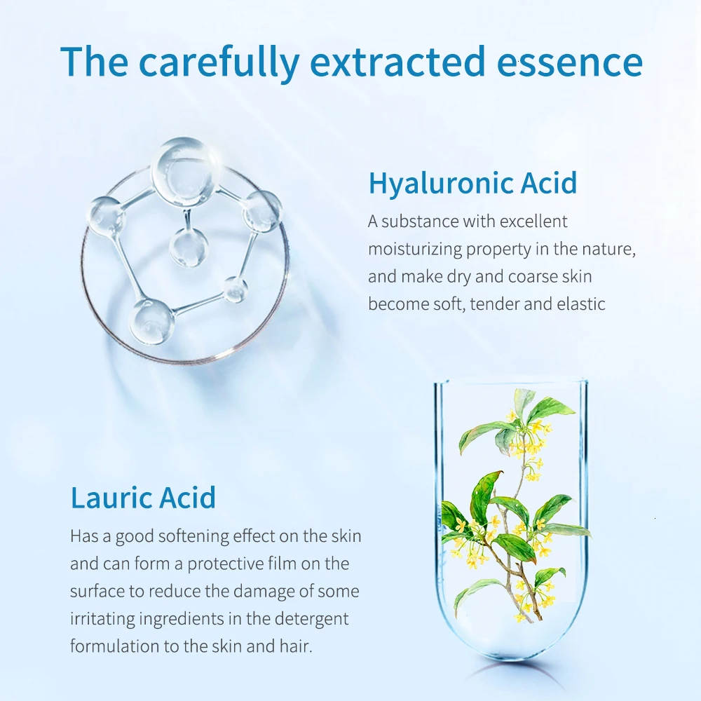 LANBENA с гиалуроновой кислотой очищающее средство для лица против старения морщин