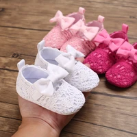 baby girls shoes princess bow prewalkers cotton soft bottom first walker toddle infant kid shoes