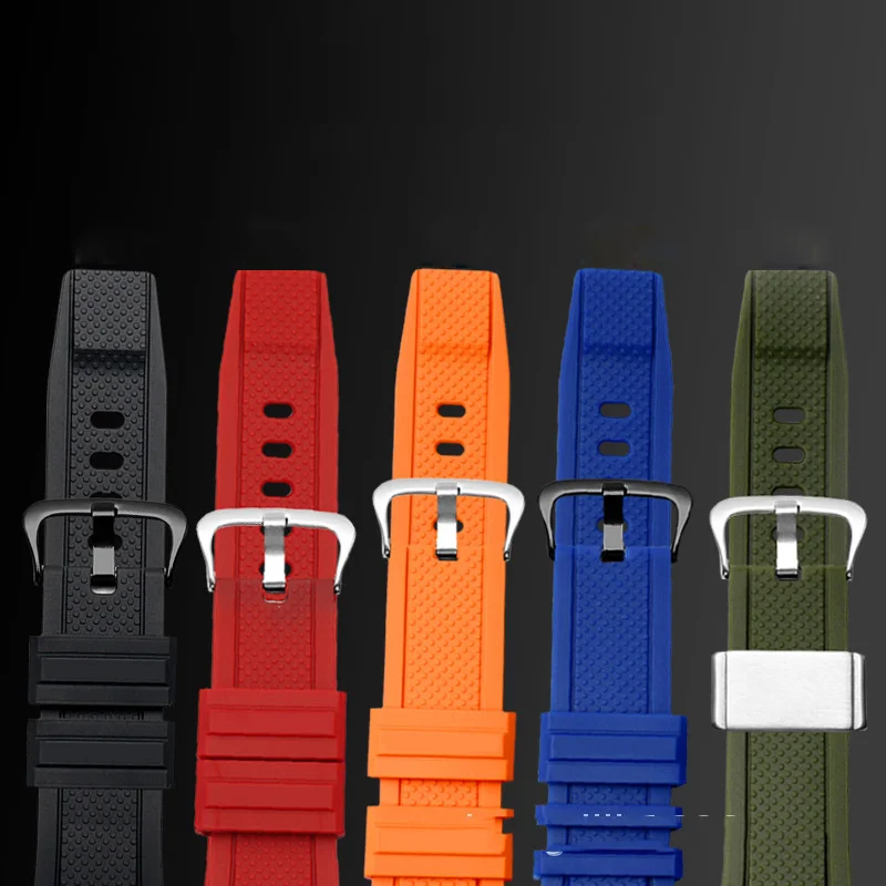 

Ремешок силиконовый сменный для Casio G-shock GST-210/W300/S100/S110/400G/B100