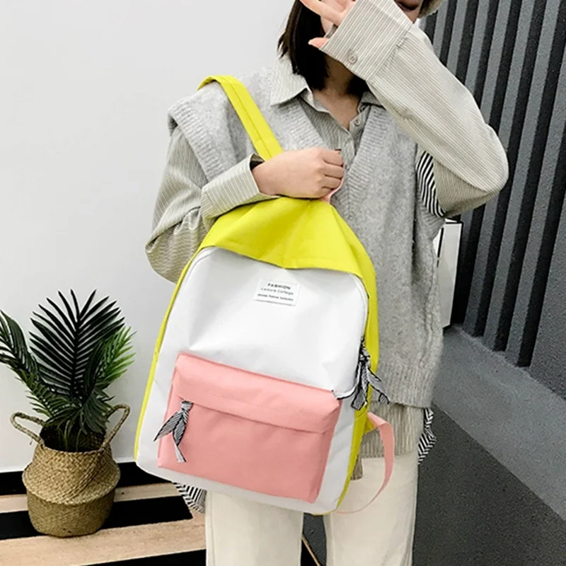 

Fashion Bookbag Shoulder Bag College Backpack School Bag School Supplies Travel Bags
