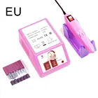 20000 ОБмин электрические сверла для ногтей набор, маникюр, машинка для маникюра, фрезы для маникюра ногтей инструменты для ногтей Гель-лак Измельчить педикюрная пилка