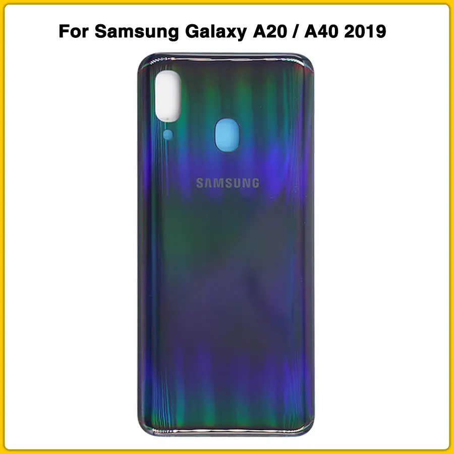 Чехол для samsung Galaxy A20/A40 A205 A205F A405 A405F, задняя крышка для батареи, задняя крышка, Запасная часть