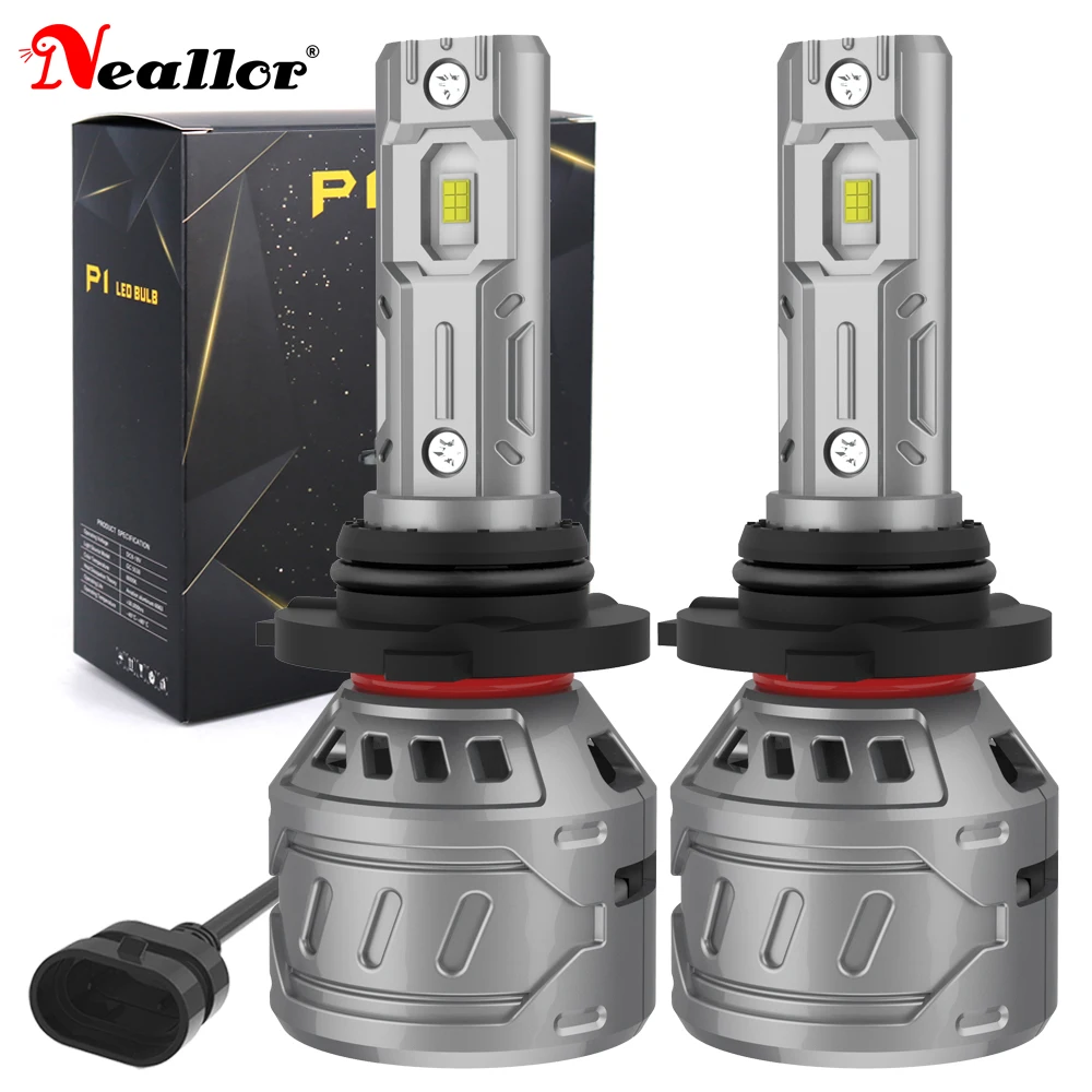 

A pair HB3 9005 HB4 9006 H4 9003 HB2 Car LED Headlight bulb 12V 120W 18000LM for car high beam dipped beam auto 5530 CSP chips