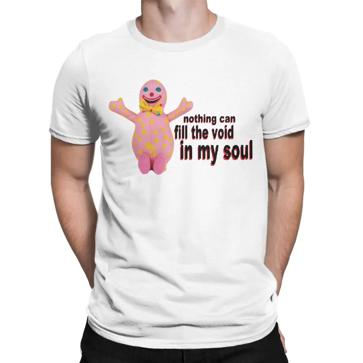 Мужская футболка из натурального хлопка с коротким рукавом и круглым вырезом |