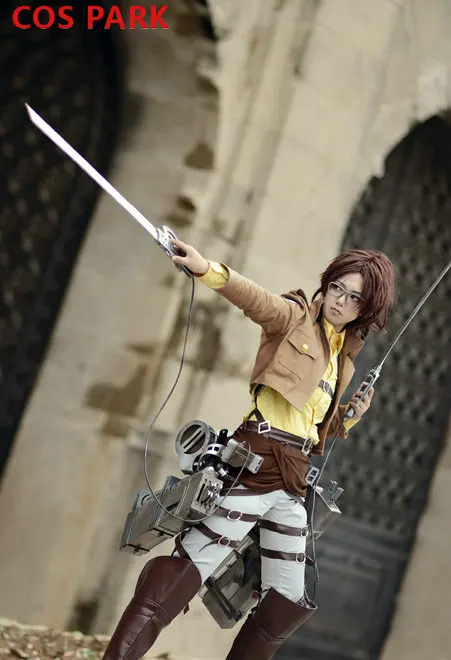 Атака на Титанов куртка Survey Corps Levi Ackerman Eren Jaeger Janpanese Аниме Shingeki No Kyojin Косплей