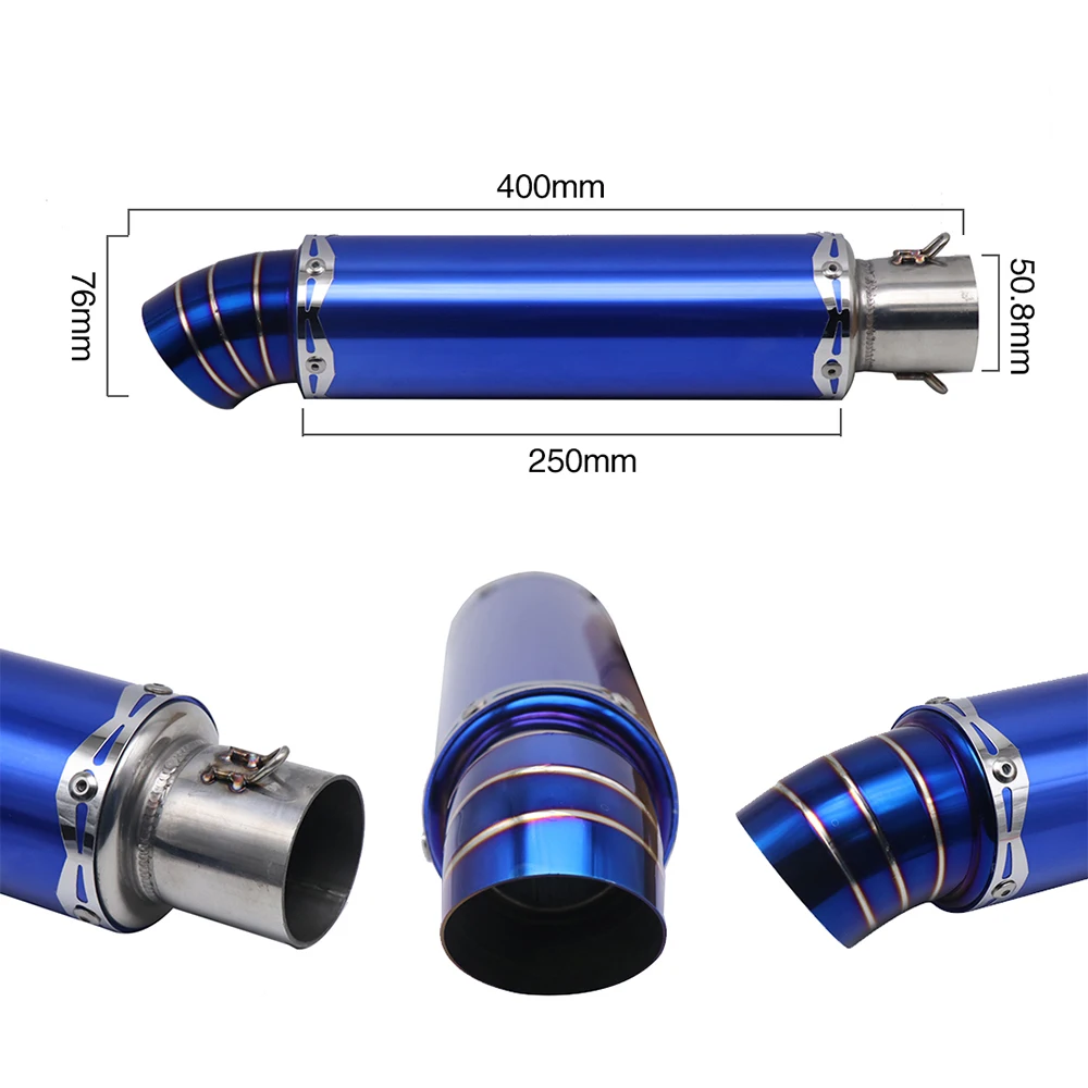 Универсальный глушитель выхлопной трубы Alconstar наконечник из нержавеющей стали