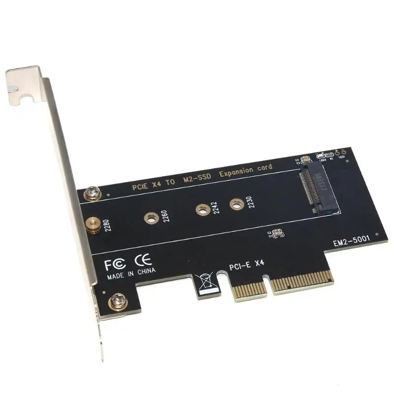 ssu em2 5001 pci e 30 x4 к nvme m 2 ngff m ключ ssd riser карта расши