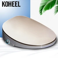 koheel new 4 color wc auto spa smart toilet seat smart knob hd led display toilet seat cover electronic bidet toilet seat