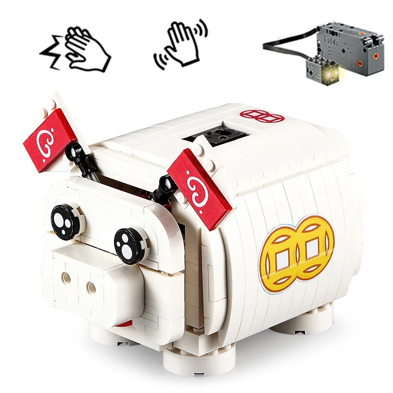 Свиньи совместимые с животными wedo2.0 наборы моделей для экономии горшков