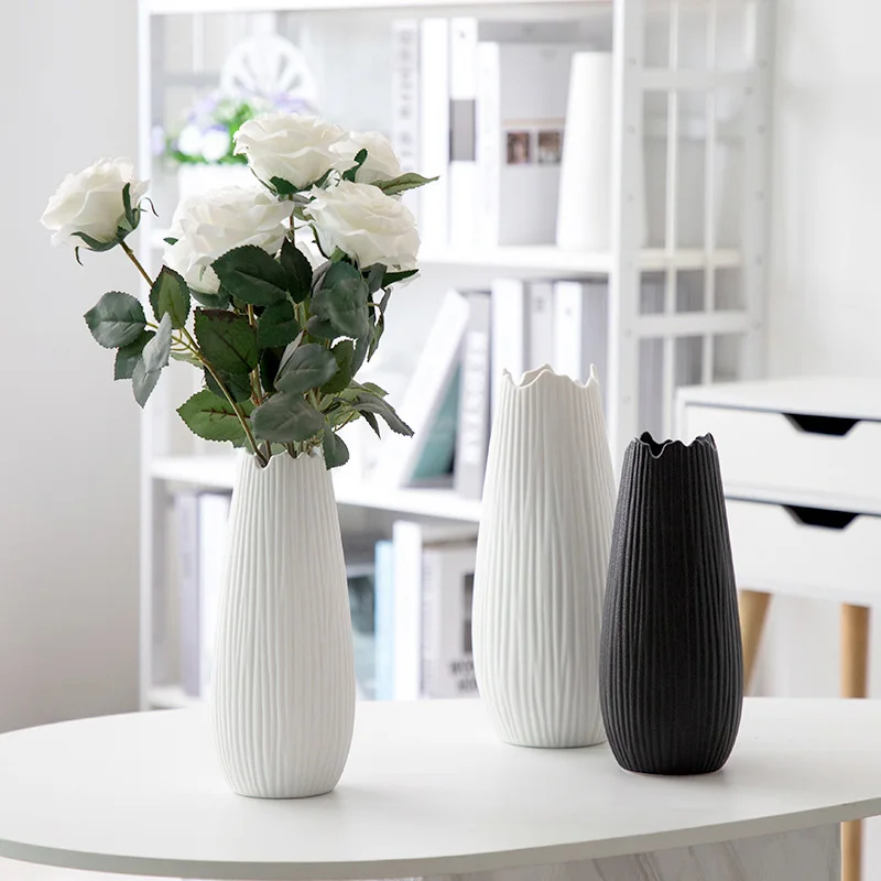 Дома в европейском стиле Гостиная кафе ресторан Керамика ремесла ваза дерево-в