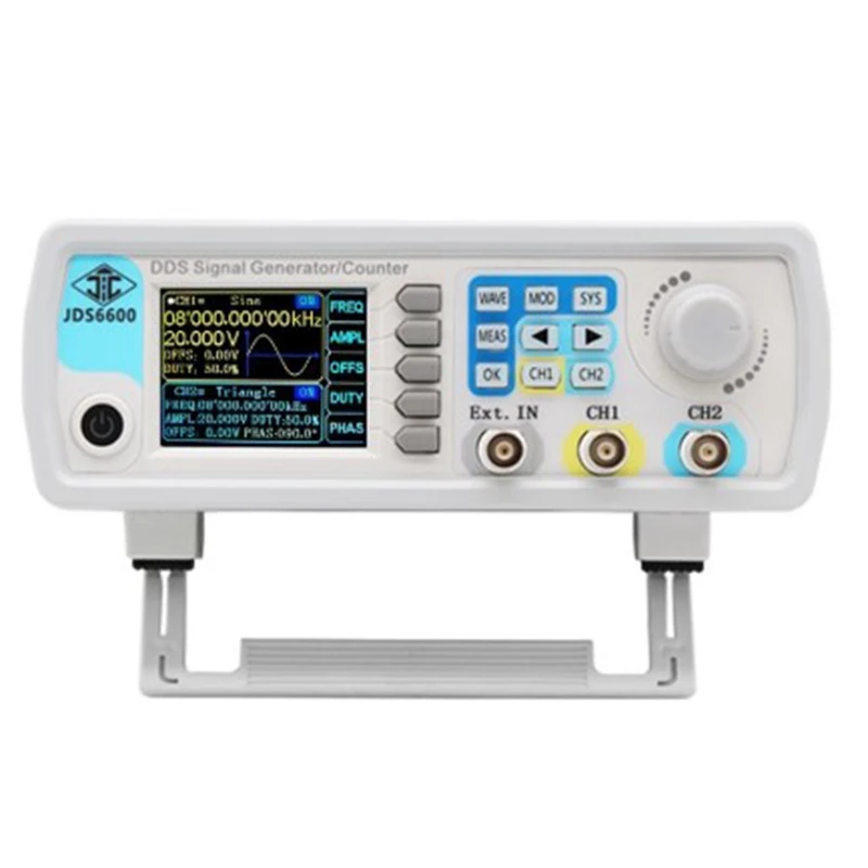 JDS6600-15M Dual Channel Function Arbitrary Waveform Signal Generator Pulse Source Frequency Meter UK Plug | Дом и сад