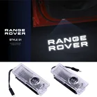 2 шт. автомобильные дверные фары для Land Rover Range Rover L322 L405 Discovery 3 4 L319 L462 Freelander LF 2 светодиодные лампы эмблемы