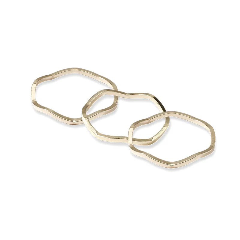 Женский винтажный набор колец LETAPI Набор Колец золотого цвета в богемном стиле