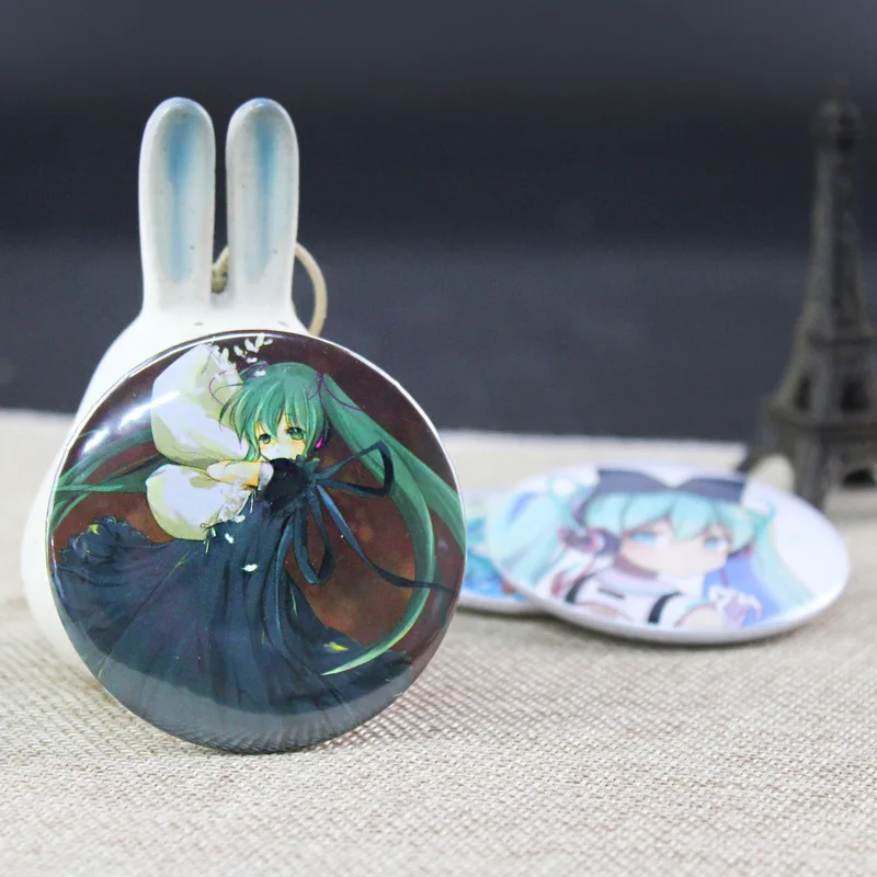 1 шт. Kawaii Hatsune Miku значок для косплея Вокалоид Рин Лен Брошь булавка коллекции