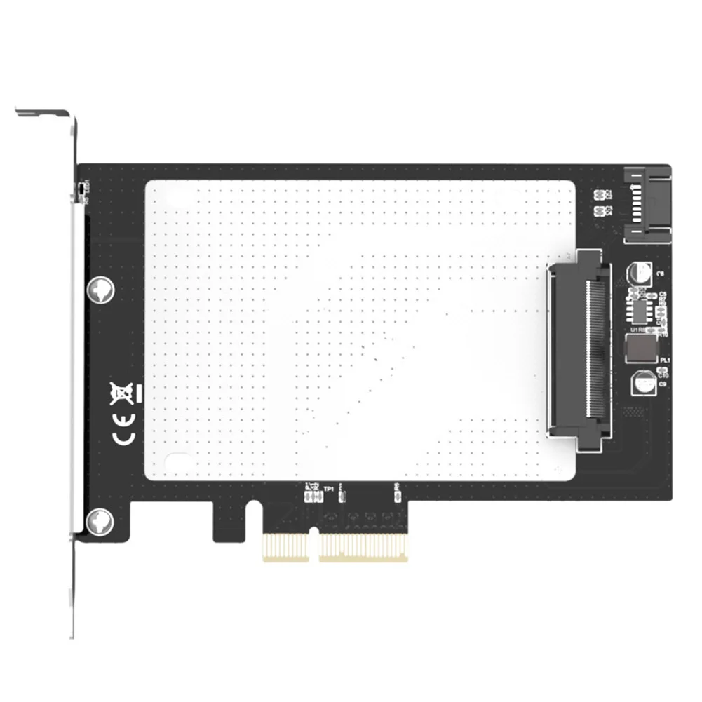 

PCI-E 3.0 X4 to U.2/SATA Converter Board Adapter Card Test Board Hard Disk KT048 2.5 inch Hard Disk Adapter