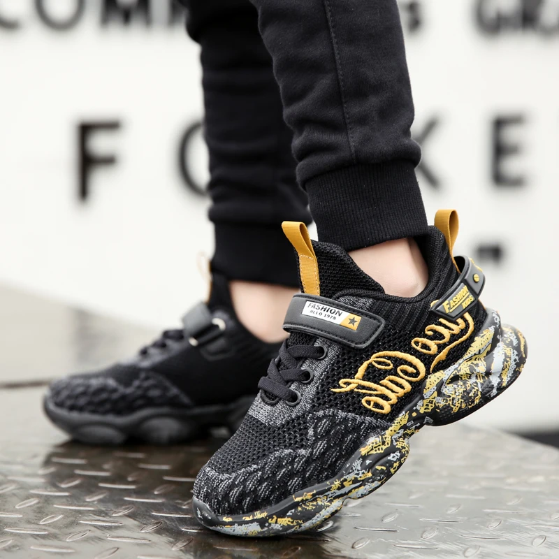 Весна лето 2020 детская обувь дышащая Спортивная для мальчиков на мягкой