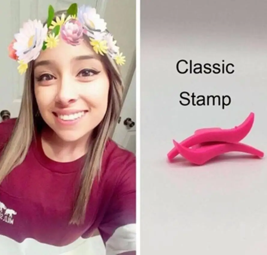 2 шт. подводка для глаз штамп макияжа форма крылья легко носить жидкая Черная