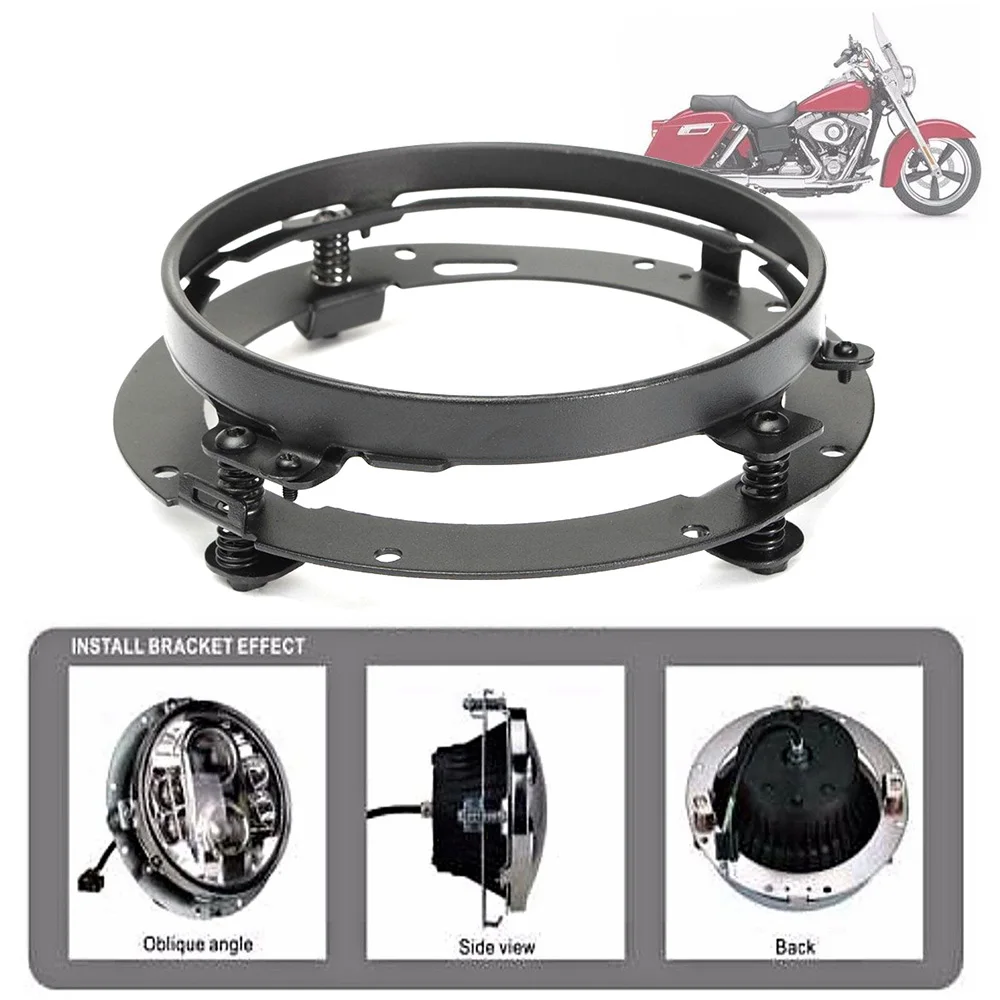 7 дюймовый круглый Монтажный кронштейн кольцо дюймов для светодиодной фары из