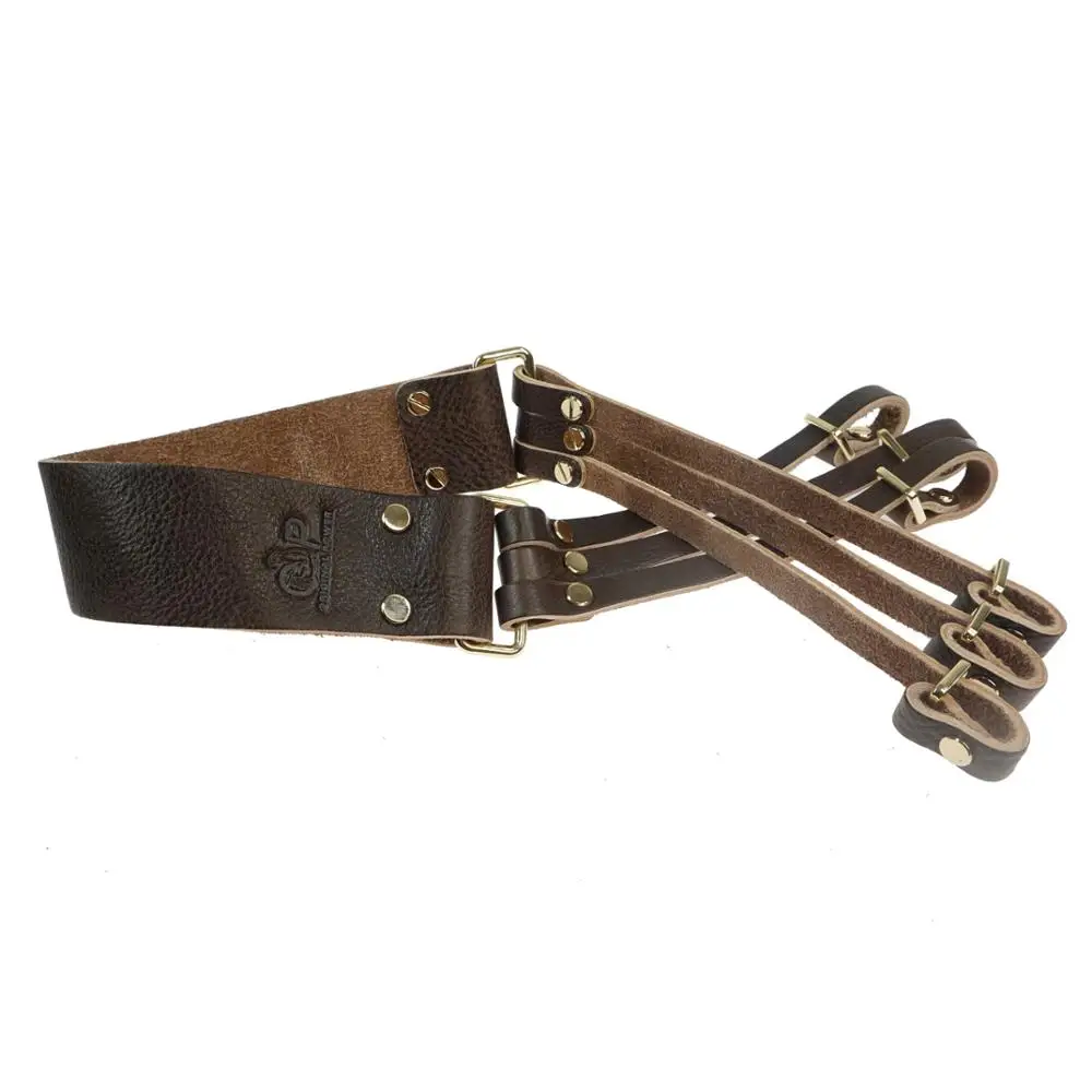 Натуральная кожа Игра Перевозчик ремень Регулируемый галлоу утка гусь для