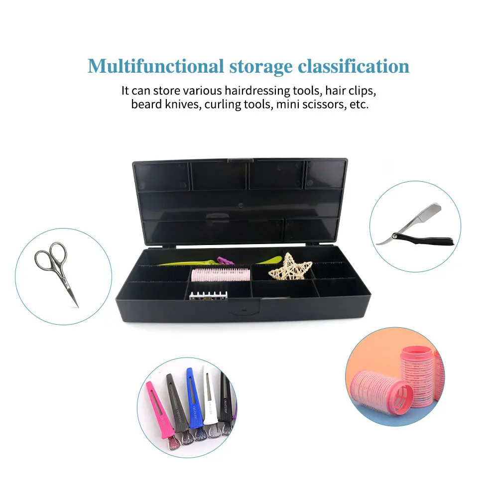 Парикмахерский инструмент расческа для волос заколки многофункциональный лоток