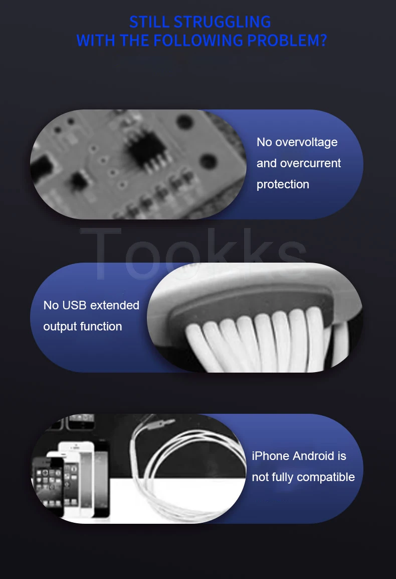 Набор тестовых кабелей для ремонта материнской платы MECHANIC iBoot Mini iOS iPhone и