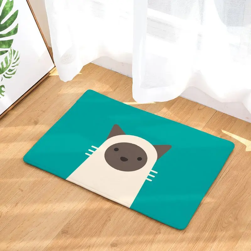 Домашний текстиль фланелевые коврики с принтом кошачьей лапы сюрприз подарок