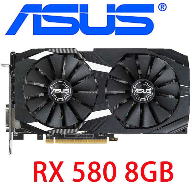 Видеокарта ASUS RX 580 8 ГБ 500 бит GDDR5|Видеокарты| |