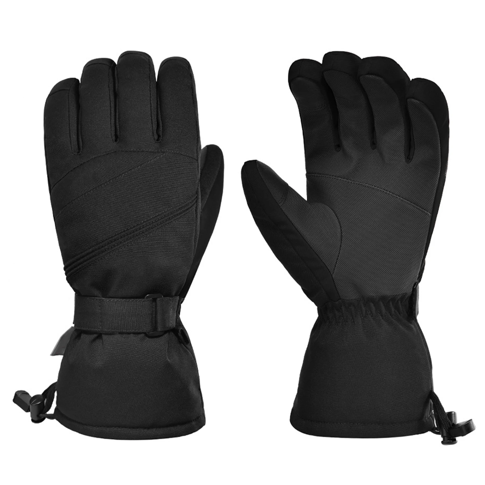 

Универсальные ветрозащитные зимние лыжные перчатки для мужчин и женщин, 2 шт.