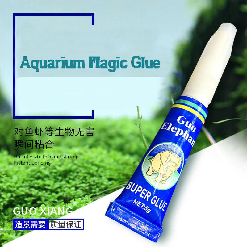 Аксессуары для сорняков аквариумный клей растения/Мох/Коралл/камень украшения