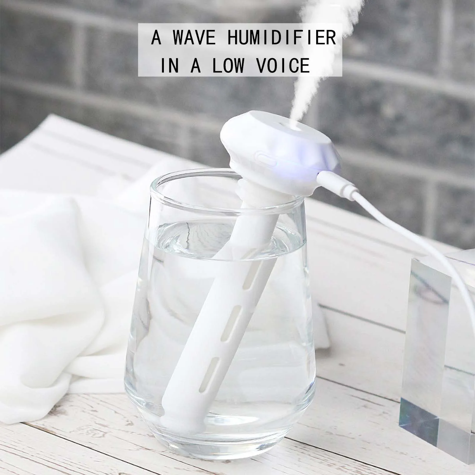 Регулируемая высота USB увлажнитель воздуха бутылка с распылителем Арома масел