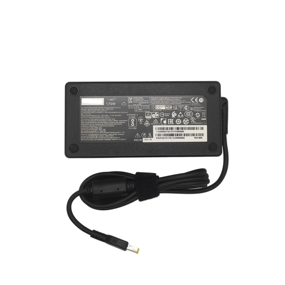 Зарядное устройство переменного тока с USB 170 Вт 20 в а адаптер питания для Lenovo