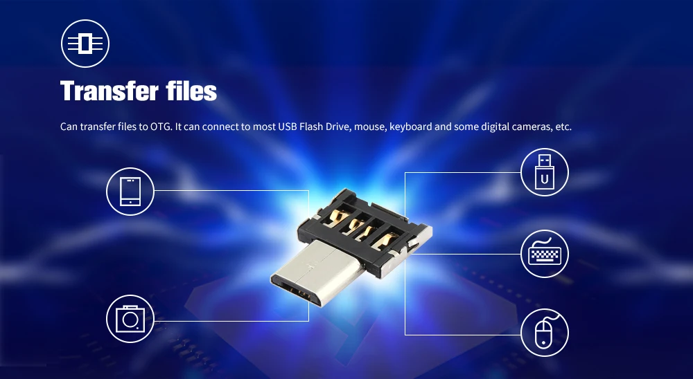 Адаптер USB для Micro USB OTG