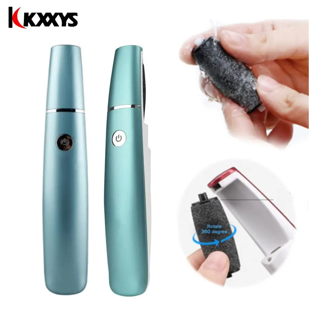 USB аккумуляторная электрическая пилка для ног аппарат удаления мозолей