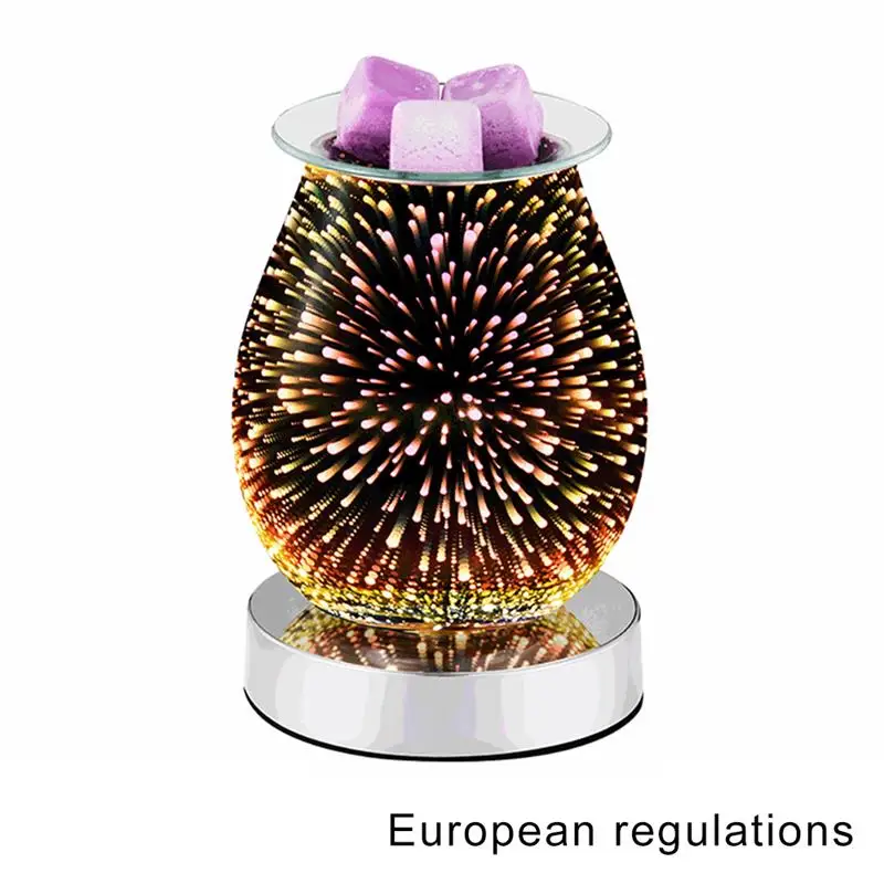 3D фейерверк ароматерапия машина увлажнитель с аромалампой эфирное масло