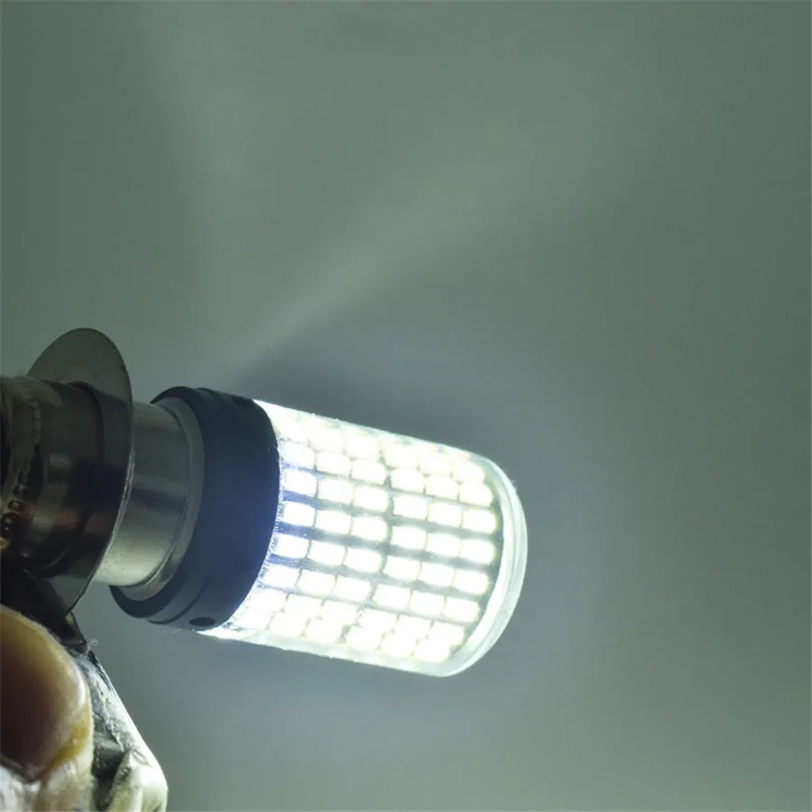 144LED H6M P15D 100W 6000K 1200lm мотоциклетные лампы фар дальнего и ближнего света для Yamaha Raptor