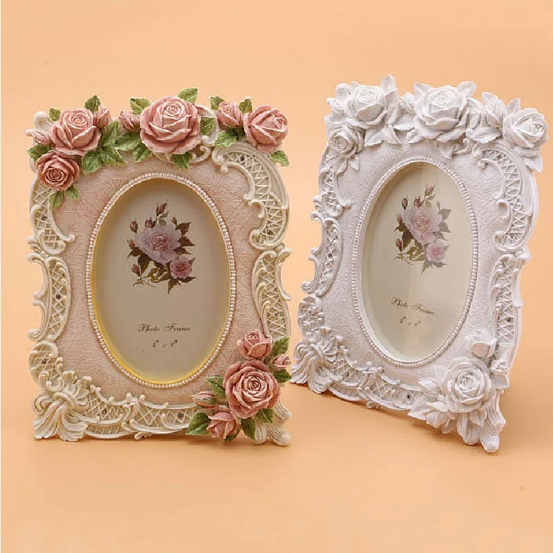 

European Style Pasta Resin Creative Photo Frame Retro Decoration Picture Frame Wholesale