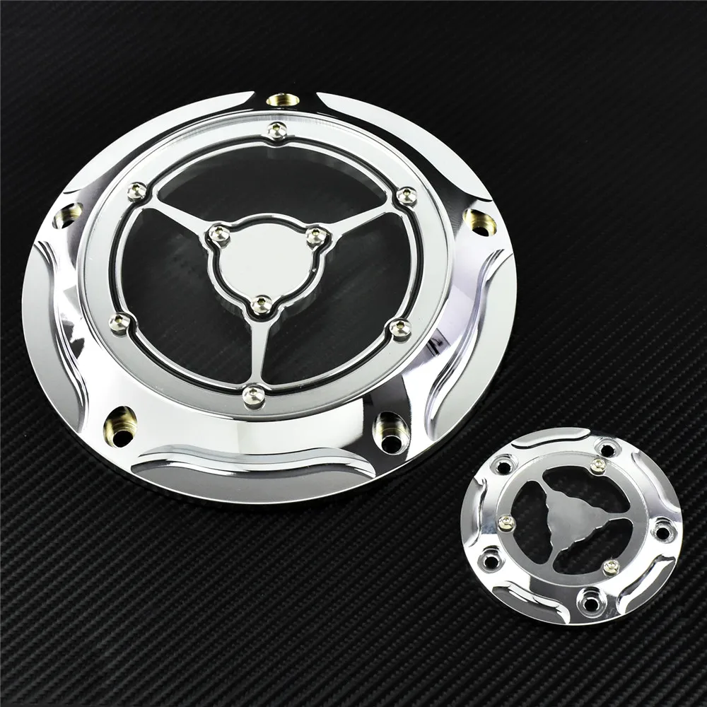 Чехол дерби с таймером для Harley Touring Road King Softail Heritage Dyna Fat Boy FLHR FLTFB 99 15 16|cnc stone cutting