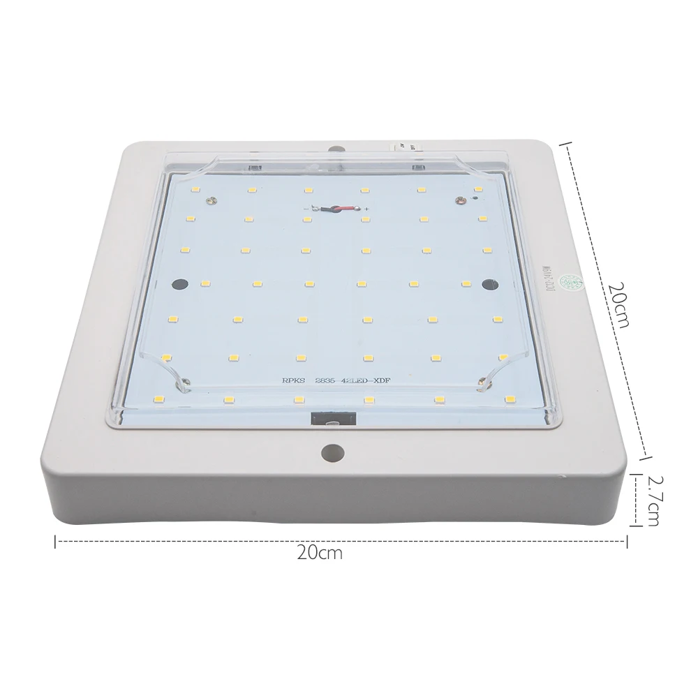 Потолосветильник светильник для автофургона 12 В теплый белый свет|Детали и