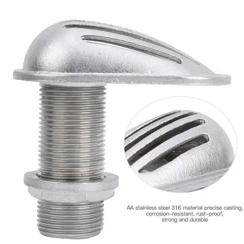 MJS023 лодка всасывающий фильтр насос Совок водозаборник из Нержавеющей Стали